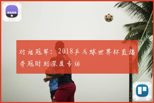 对话冠军：2018乒乓球世界杯直播夺冠时刻深度专访